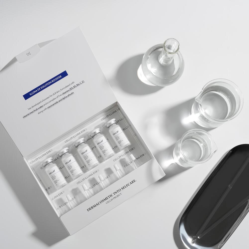 CELL29 Illuna EX Booster Ampoule White Tone Lifting 10 ml × 5 Set