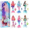 11.5-inch Light Music Mermaid Fish Tail Playhouse Gift for Girls