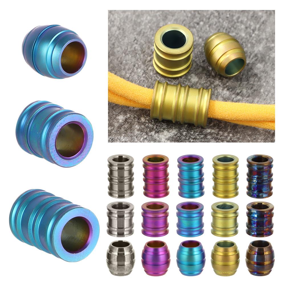 Accessories Multi Tools Ropes Lanyard TC4 Knife Beads Paracord Rope Pendant Camping EDC Gadgets