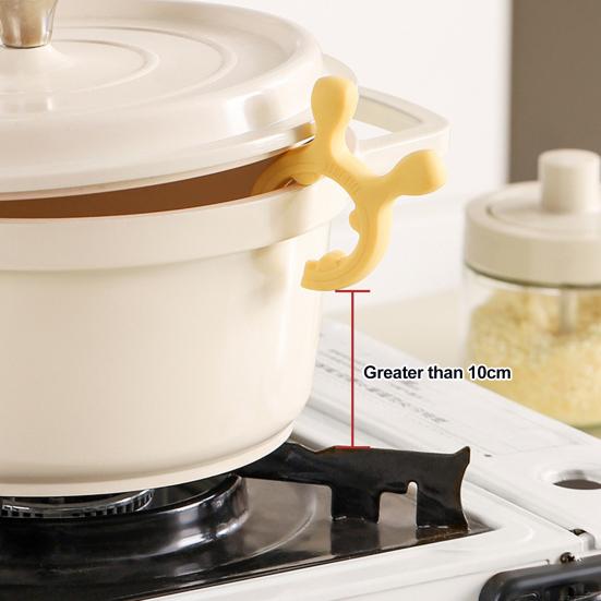 Держатель для лопатки, подставка для ложки, термостойкий, нескользящий, силиконовый держатель для ложки для кастрюли, зажим, мини-держатель для лопатки для плиты