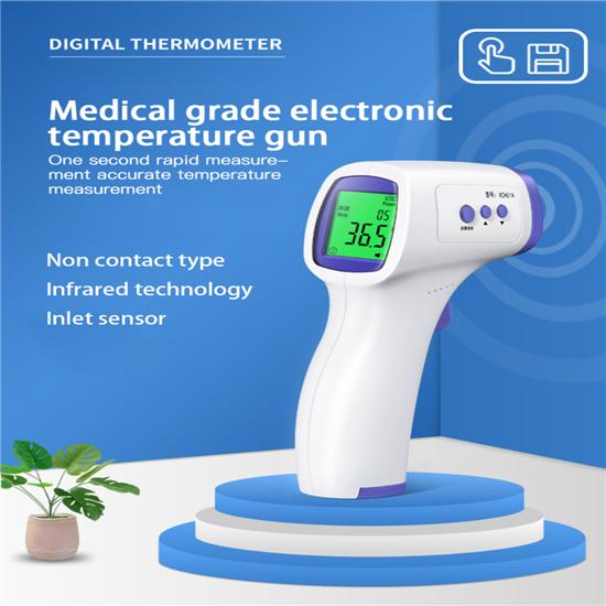 Бесконтактный инфракрасный термометр для лба, бесконтактный цифровой сканер температуры для взрослых и детей