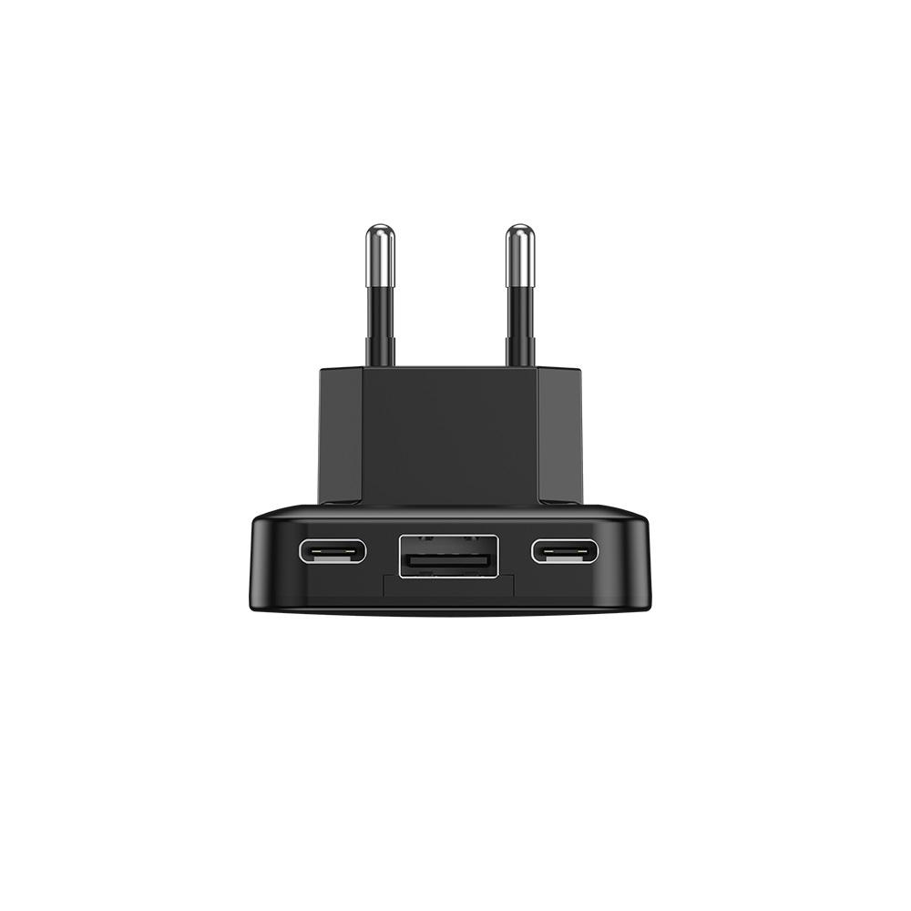 Laptop Sleeve with Wireless Charger Pd65w Type-c Fast Charging Adapter with Euro Plug Wall Charger Cable Type c Male for iphone