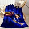 Argentina Football Player Blanket Comfortable Great for Office Chair Picnics for All Occasions Digital Print Best Holiday Gift for Friends Family