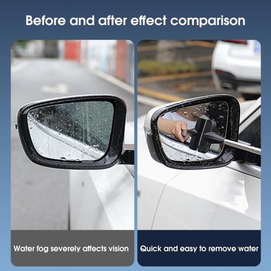 Effective Car Wiper Removal Efficient Portable Stain Rearview Car Mirror Rain Remover for Vehicle