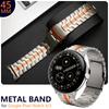 Titanium Alloy Watch Strap for Google Pixel Watch 4 45mm/3 45mm Wristband with Stainless Steel Buckle