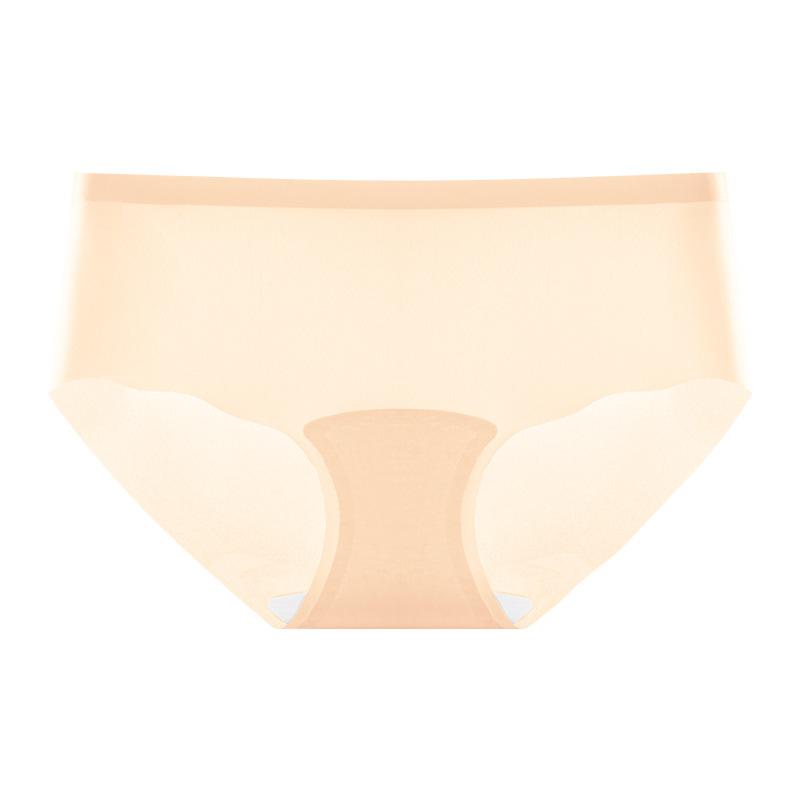 Весеннее и летнее нижнее белье, женские треугольные брюки, ультратонкие трусы, бесшовные ультратонкие трусики из ледяного шелка 10D