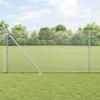 VidaXL Welded Wire Fence with 13 Picket Posts 1x25 M Galvanized Steel 3351961