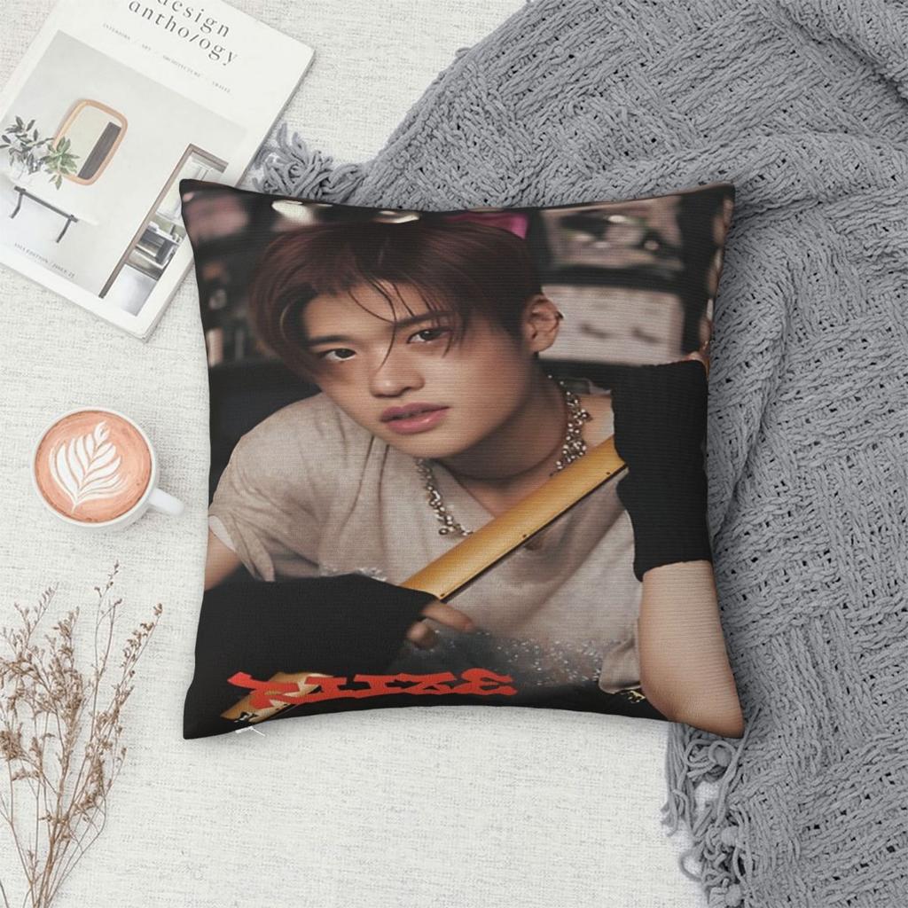 Riizing Sohee Riize Kpop Style Printed Pillowcases Cushion Cover Throw Pillow Cover Y2K Car Decorations Square Multi Size
