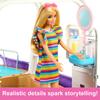 Горка для бассейна Barbie Dream Boat продана Кукла Барби Dress Up от 3 лет и старше, розовый HJV37 и приключения! (Кукла отдельно) Кукла/Дом