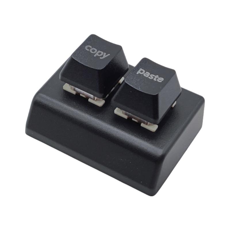 Механическая игровая USB-клавиатура с 2 настраиваемыми клавишами, цветной подсветкой, программируемые хот-свап клавиатурные блоки