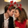 Милый Головной Убор День Святого Валентина Обруч для Волос LOVE Блестки Красное Сердце Повязка на Голову Красная 22СМ Сверкающее Сердце Ободок для Волос Мужчины/Женщины
