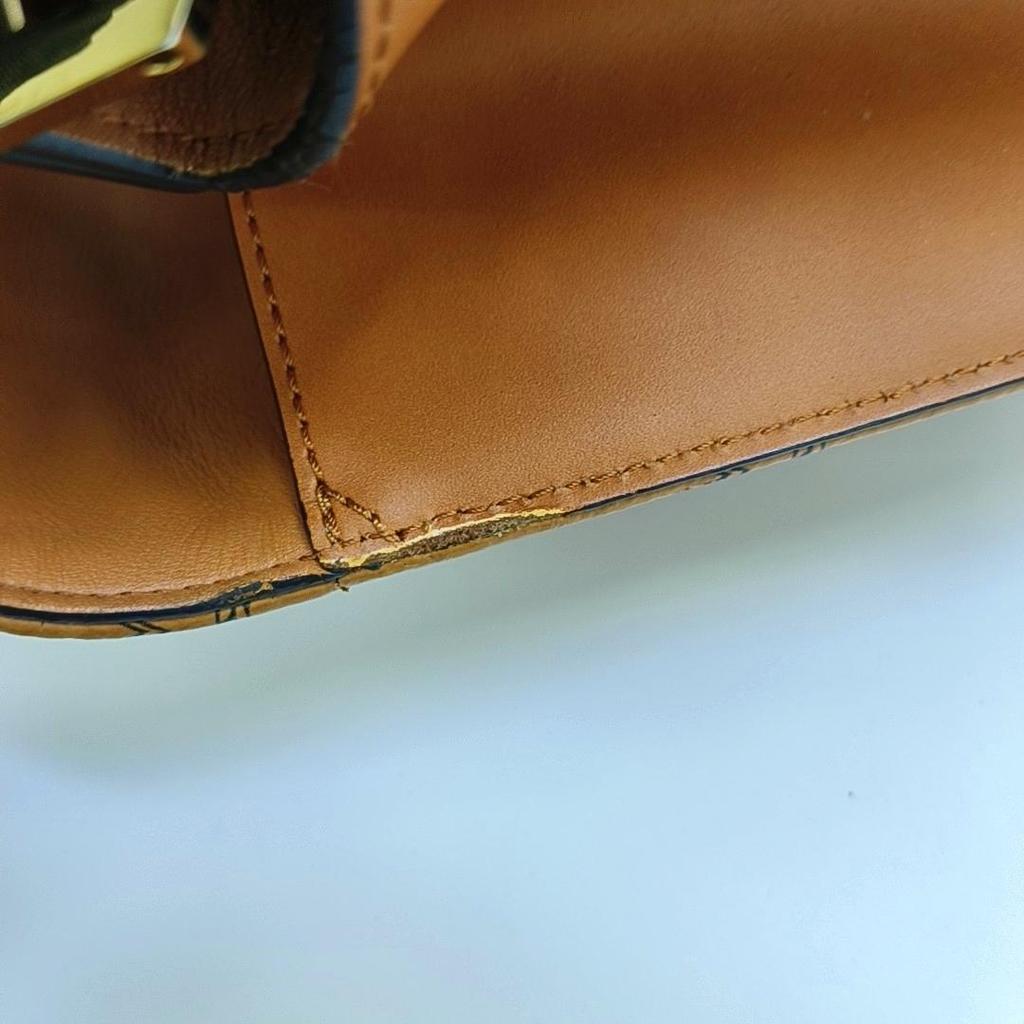 [Pre-Owned] Pasetia Visetos Monogram Coated Canvas Crossbody Bag - Good #CS6FTP