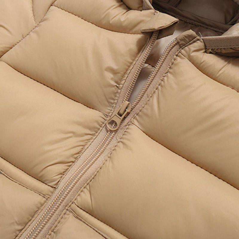 Детское зимнее теплое пальто с капюшоном на молнии для детей 1-4 лет