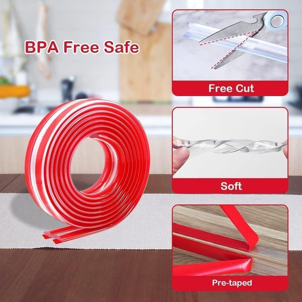 Transparent Corner Guard Strip Soft Table Edge Protector High Quality Furniture Bumper  Kids Safety