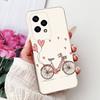 For Honor 200 Lite Case Cute Love Heart Butterfly Painted Cover Clear Silicone Phone Case For Honor 200 Lite 200Lite Soft Fundas
