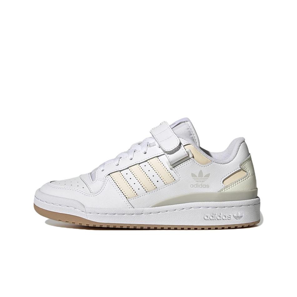 adidas Forum Low White Ecru Tint Gum Женские кроссовки Cloud-White GX4523