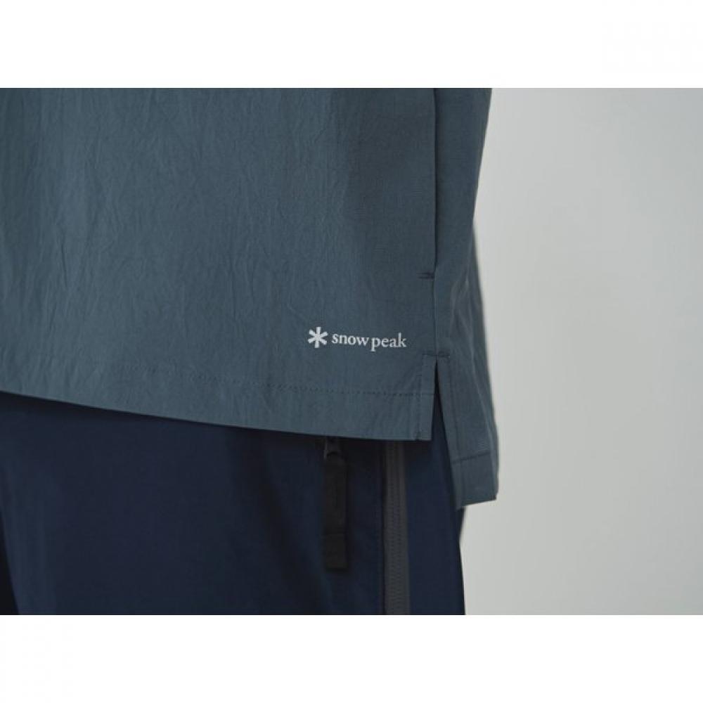 Snow Peak Sh 25su00205072 Br Q D Shirt Xl Bl