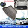 Для Kia Forte K3 2024 Cerato 2020 BD 2024 2024 2018 2019 3 EVA Материал Противогрязный Коврик Задний Грузовой Поддон Автоаксессуары