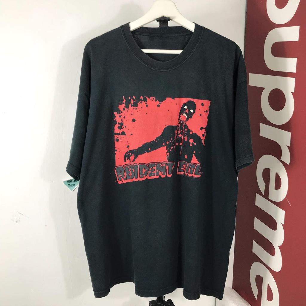 Vintage Vintage Resident Evil 2 T shirt 2005 PS1 90s Game Tee Adventure Action Promo, Sega PC Gaming / apple microsoft XL