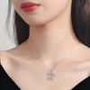 Полая necklaces Черепаха Морская Удача Долголетие Черепаха Кулон Ожерелье Сверкающий Стразы Ожерелье Украшение Подарок Ей Жене Подруге