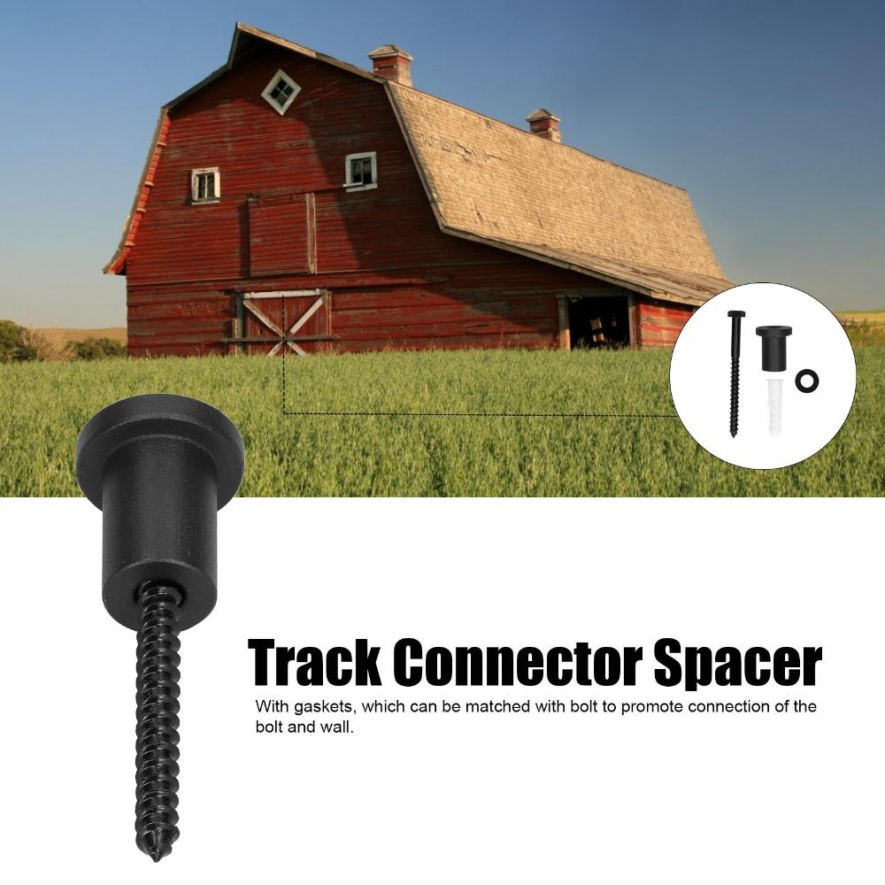 Adjustable Track Connector Kit Carbon Steel Sliding Door Hardware Barn Door Spacers Replacement