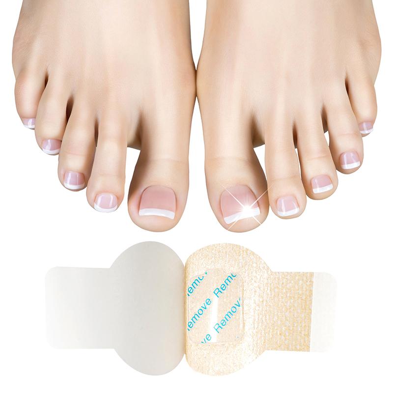 21 шт. Пластырь от грибка ногтей Водонепроницаемый пластырь для восстановления ногтей Наклейка для коррекции вросшего ногтя Пластыри для ухода за обесцвеченными поврежденными ногтями