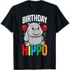 Футболка «С днем рождения, гиппопотам»