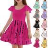 Girls Toddler SleeveDress Dresses Casual Party School Dresses Clothes For Girls