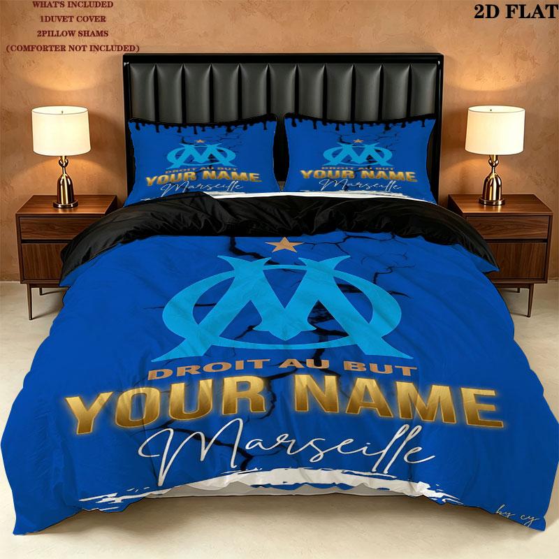 Custom Om Bedding Quilt Set Quilt Cover Pillowcase Home Decoration Birthday Gift (1 * duvet cover + 2 * pillowcase, without core)