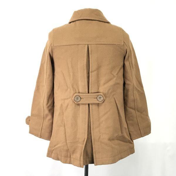 BEAMS HEART Мужское пальто из морской шерсти, верхняя одежда, XS, коричневое(ИСПОЛЬЗОВАЛ)