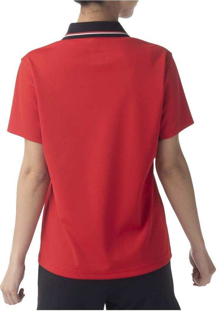 Рубашка с коротким рукавом Game Shirt Sunset Red L [YONEX] женская (496)