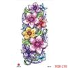 1PCS Waterproof Tattoos Temporary Tattoo Sticker Flowers Rose Body Tattoos for Women Art Arm Hand Tattoos Wolf Tiger Lion Painting Tatoos