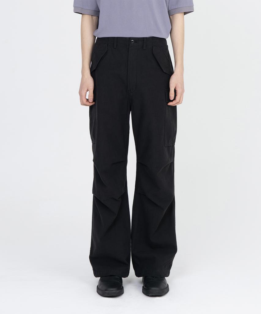Beulaunyadeu Military Field Pants, Black