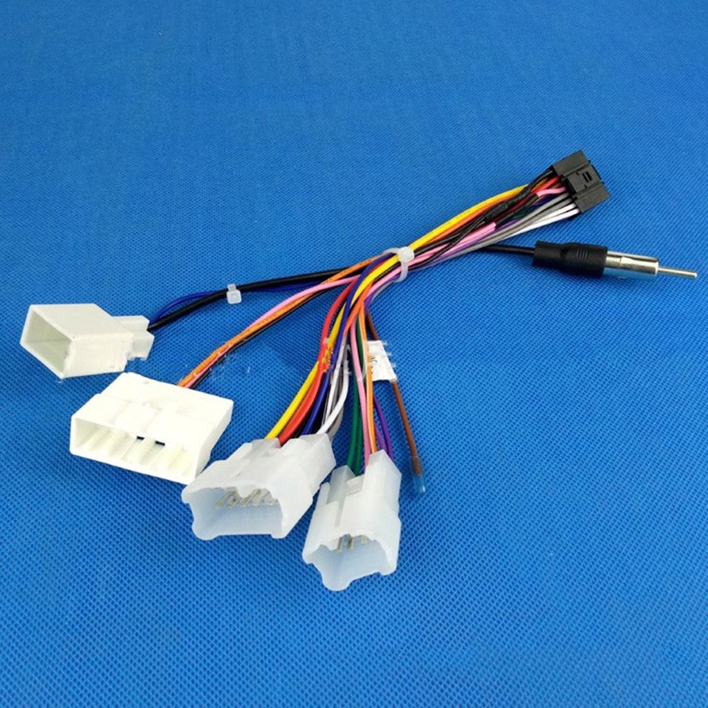 16-контактный разъем кабеля-адаптера Радиопроводка Кабель-адаптер Автомобильная звуковая головка Кабель-адаптер Автомобильный радиоприемник Кабель-адаптер