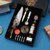 Retro Quill Pen High Value Retro Mechanical Magic Dipping Pen Gift Box Set Advanced Sense