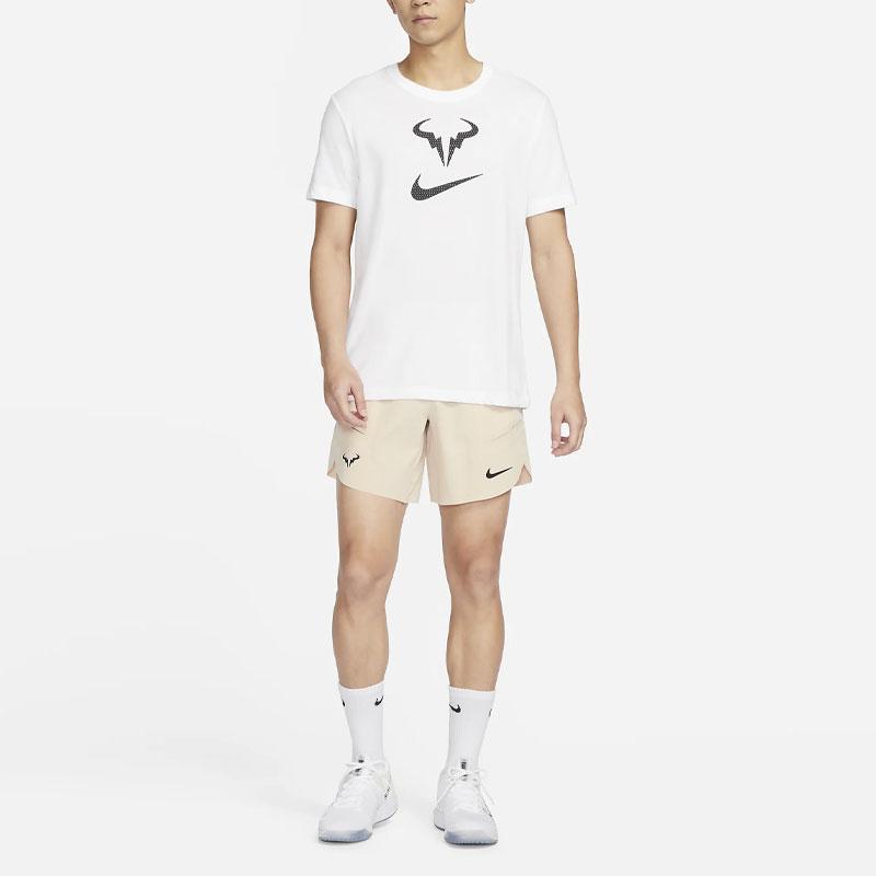 Nike Мужские однотонные спортивные шорты Rafa Dri-FIT ADV с прямыми штанинами Sandstorm DV2882-126