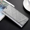 Smart Mirror Anti Drop Phone Case for Samsung Huawei Honor Xiaomi Redmi iPhone OnePlus Cover Magnetic Flip PU Leather