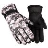 Camouflage Gloves Men's Winter Outdoor Sports Warm Thickened Cycling Gloves Motorcycle Stall Ski Cotton Gloves