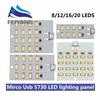 5730 Smd 5V 430mA~470mA White Mirco Usb 5730 LED Lighting Panel USB Mobile Light Emergency Light Night Light Electronic DIY
