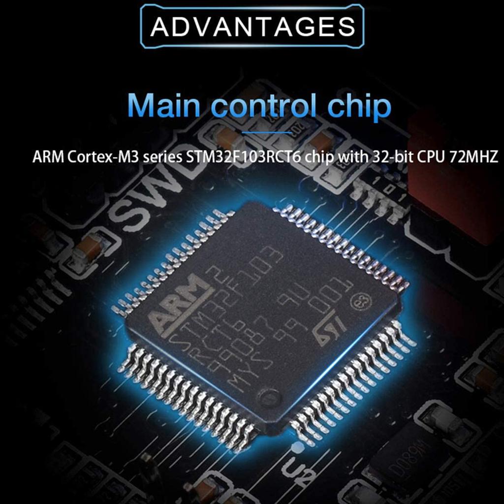 32-битная бесшумная материнская плата, встроенная плата управления SKR Mini E3 V2.0 с TMC2209 UART-драйвер шагового двигателя для Ender3 CR10