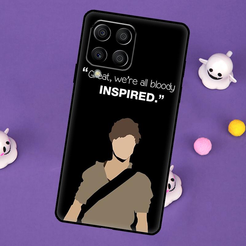 Чехол-обложка с цитатами из «Бегущего в лабиринте» для Samsung Galaxy M32 M52 M12 M13 M33 M23 M53 M15 M55 M31 M51 M14 M34 M54 M20