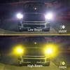 H4 HB2 9003 LED Headlight Bulbs Conversion Kit High Low Dual Color 2PC EA