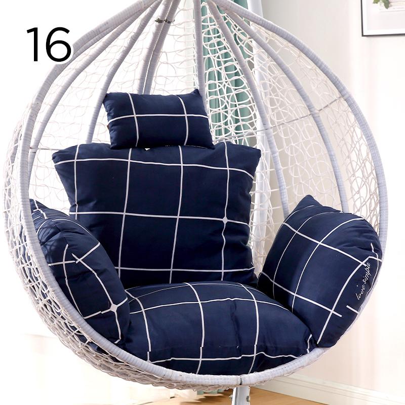 Чехол на подушку S/L Swing, ненаполненный, для подвесной корзины, для стула, для дома, патио, сада, шезлонга, наволочка (Нет свинга, нет заполнения)