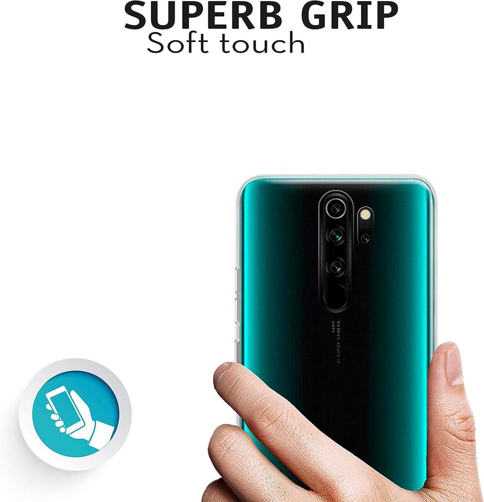 Ультратонкий мягкий силиконовый чехол для Xiaomi Redmi Note 8 9 Pro 8T 9S 9A 9C 9T 8A Прозрачная задняя крышка Тонкий корпус Ударопрочный