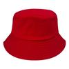 Unisex Cotton Bucket Hats Summer Foldable Sunscreen Panama Hat Solid Color Hip Hop Wide Brim Beach UV Protection Fisherman Hat