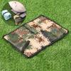 Outdoor Portable Oxford Cloth Folding Camping Mat Beach Mats Foam Sitting Pad Hiking Small Seat