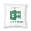 I Simply Excel At Everything Square Pillowcase Pillow Cover Cushion Throw Pillow For Home Bedroom Car