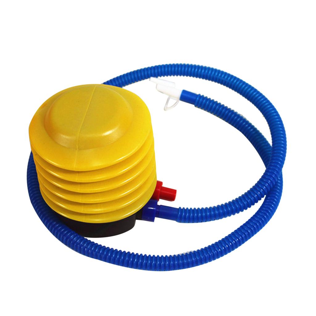 Portable Foot Air Pump with Hose, Plastic Labor-Saving Air Inflatable Pump for Sports, Mattress,