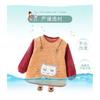 Waterproof Baby Long Sleeve Bib Apron Anti-dirty Toddler Eating Reverse Wear Smock Kids Feeding Coverall for Boys Girls Autumn Winter