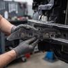 Mounting Bracket Easy to Install Bumper Support Rail with Metal Inserts Hardware